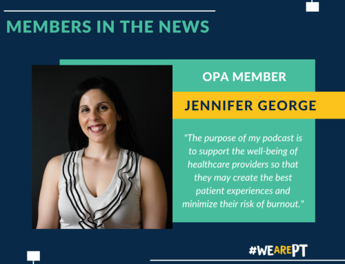 MEMBERS IN THE NEWS – JENNIFER GEORGE, ‘COMMUNICATION IS CARE’