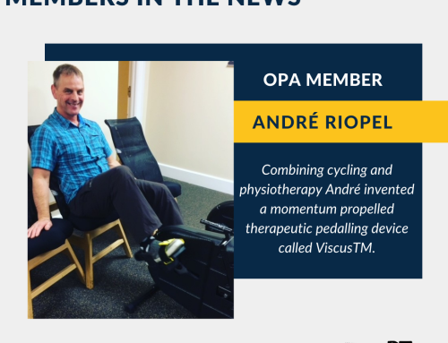 MEMBERS IN THE NEWS – ANDRÉ RIOPEL – VISCUS DEVICE DEVELOPER